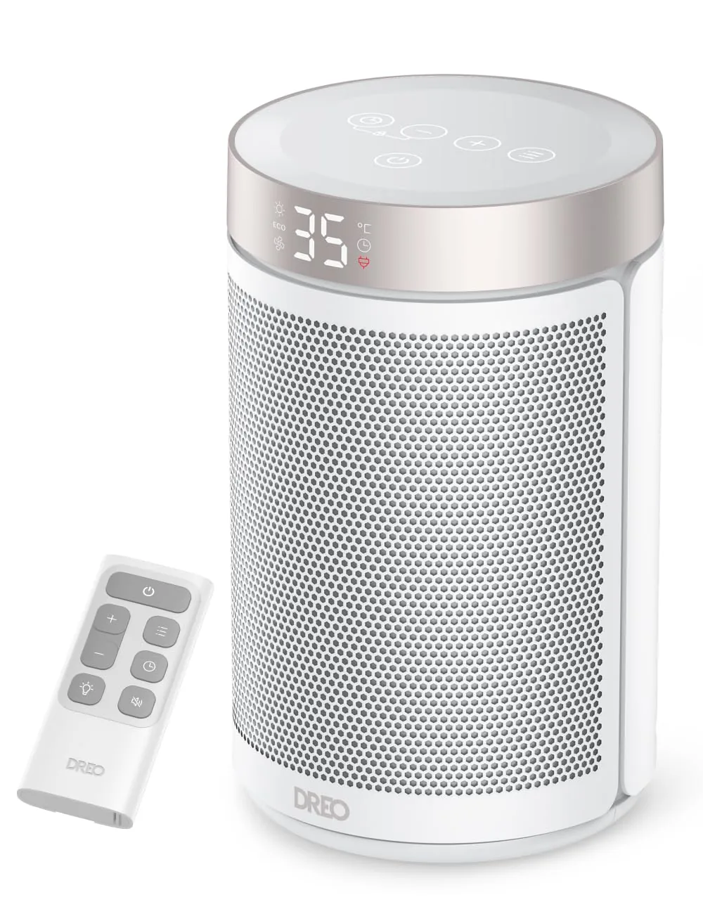 Dreo Calefactor Cerámico 1500W Silencioso con Termostato Digital