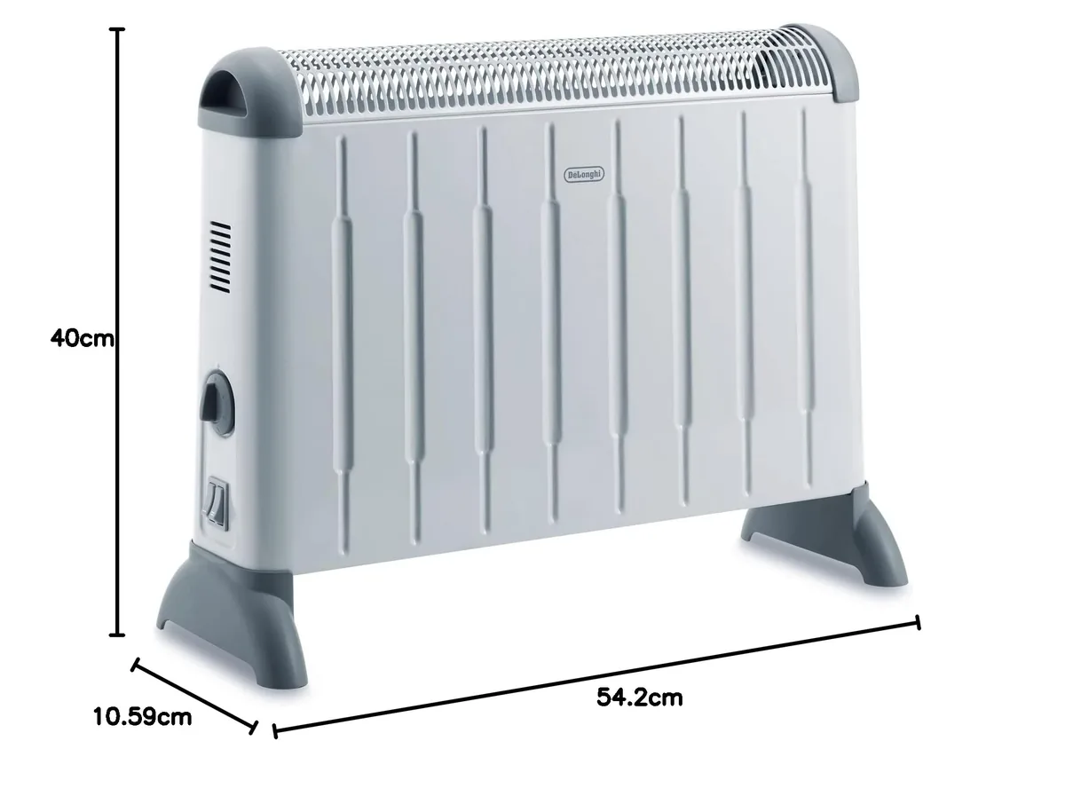 Vista 2 de De'Longhi HCM2030 Convector Eléctrico Ligero 2000W