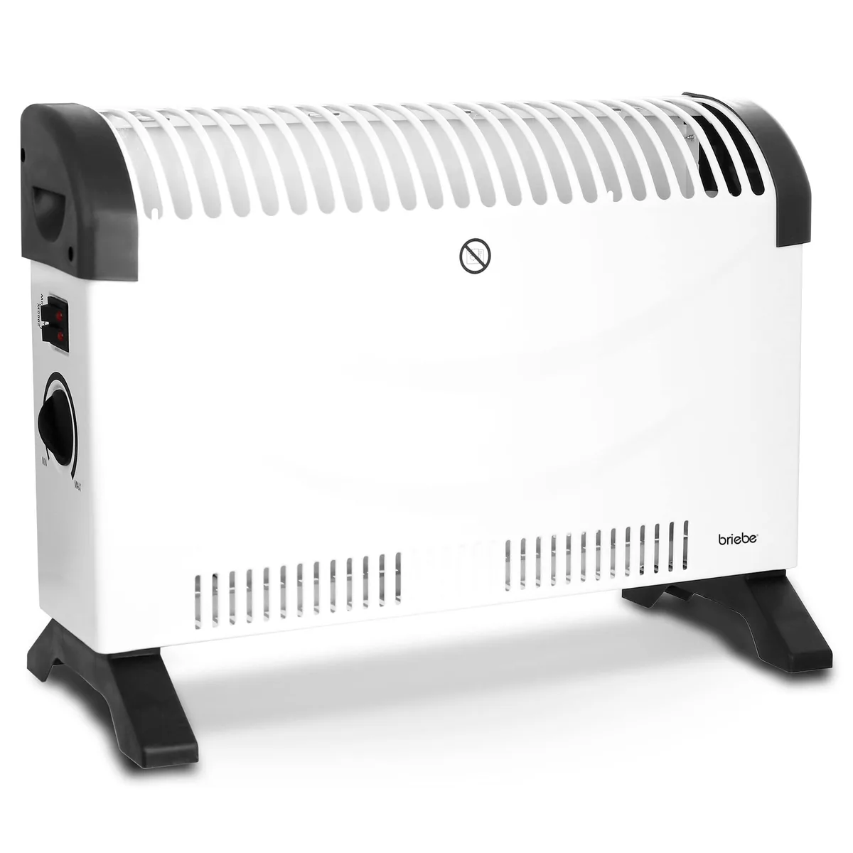 briebe Radiador Convector Eléctrico 2000W con 3 Niveles