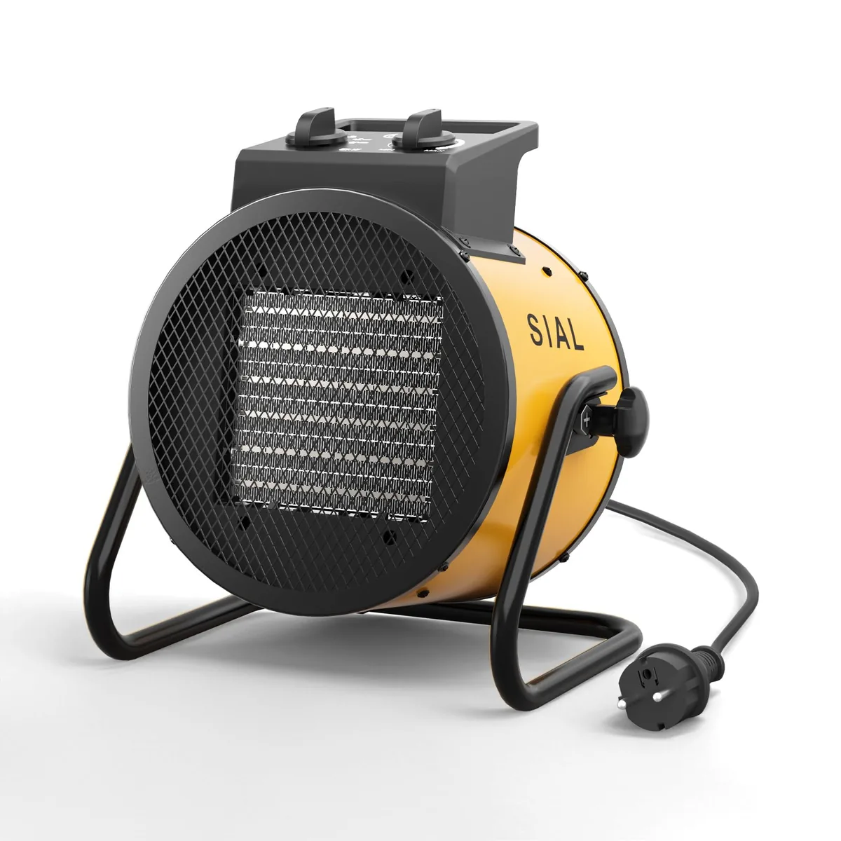 SIAL Calefactor Cerámico 2000W Portatil para Taller y Oficina
