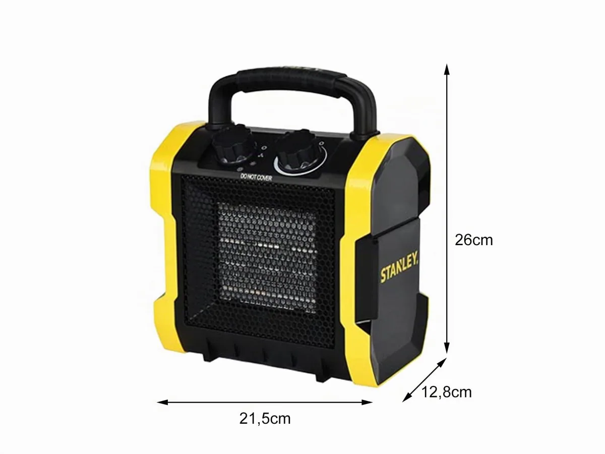 Vista 3 de Stanley ST-222A-240-E Calefactor Cerámico PTC 2000W Robusto